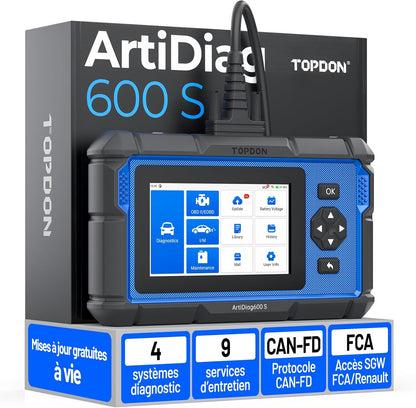 ArtiDiag600S Valise Diagnostic Auto OBD2