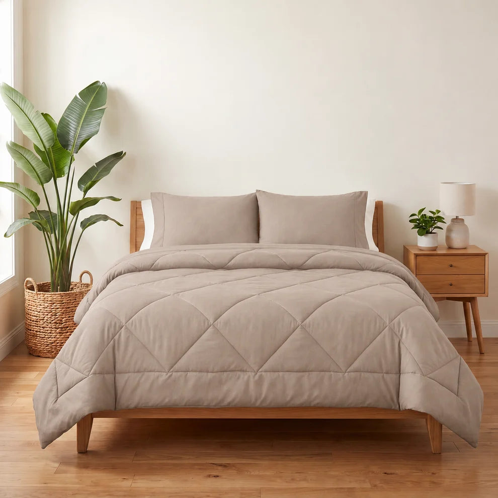 Couette EasySleep® 2 en 1 qui élimine le besoin de draps